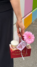 Load image into Gallery viewer, Strawberry Cups with Pink Flowers