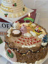 Load image into Gallery viewer, Pink Bunny’s Log House