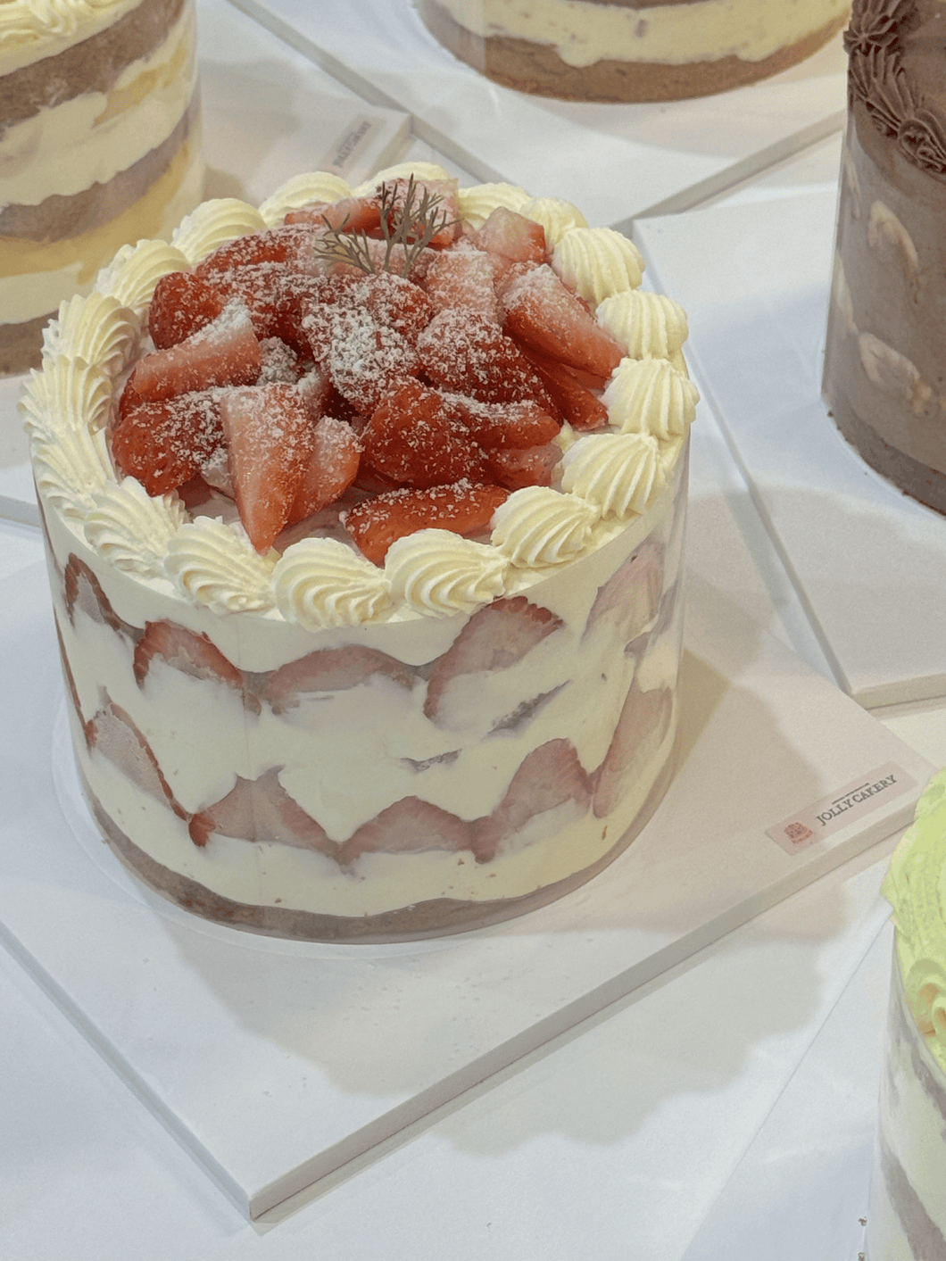 Strawberry Chiffon Cake